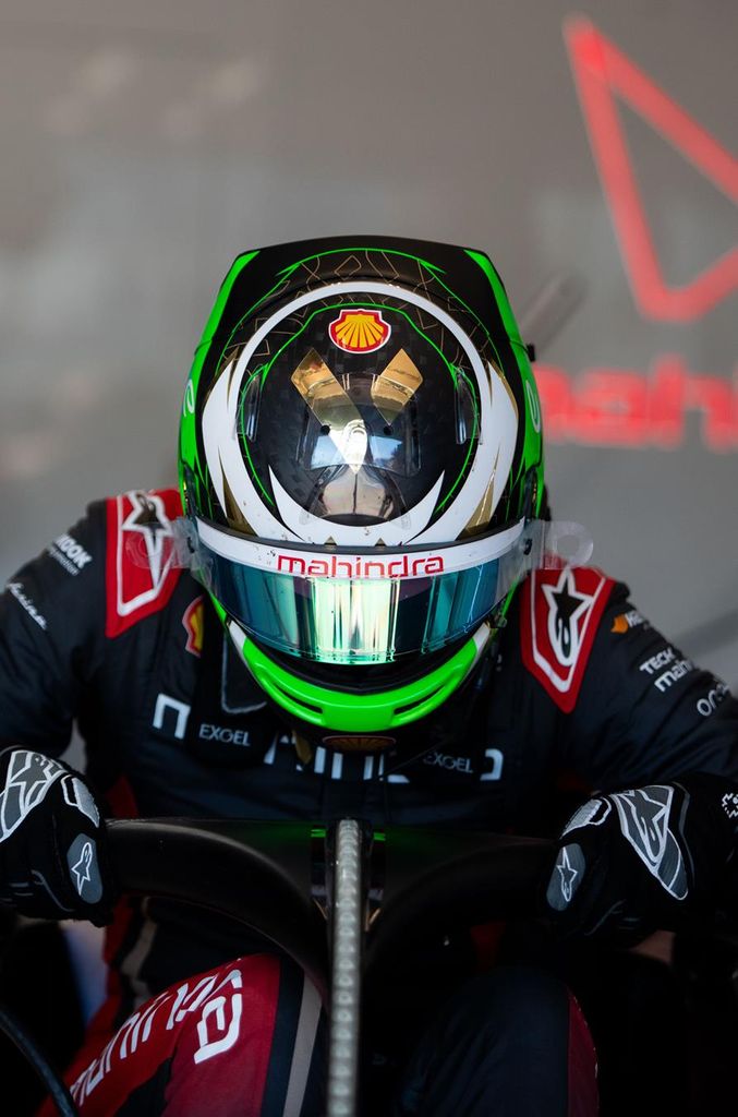 Frederik Vesti havde en super god dag ved Formula E rookie test
(Foto: Mahindra Racing)